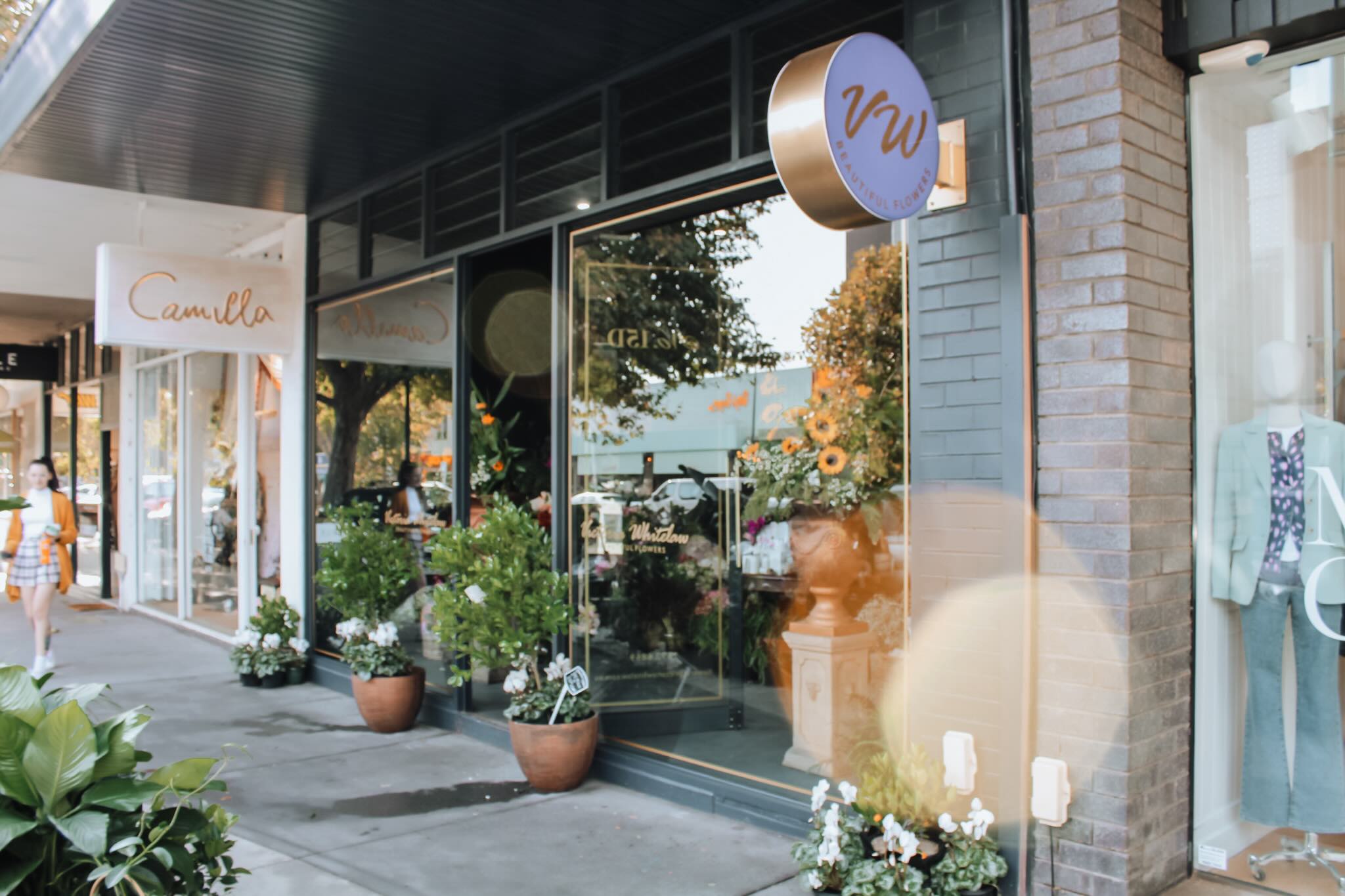 Luxury flower arrangement by Victoria Whitelaw, handcrafted at the Brighton boutique and delivered across Melbourne's bayside suburbs