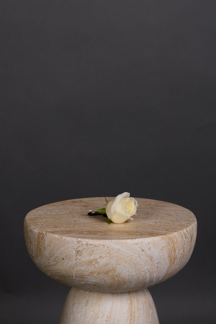 Handcrafted buttonhole featuring seasonal blooms – Victoria Whitelaw Events