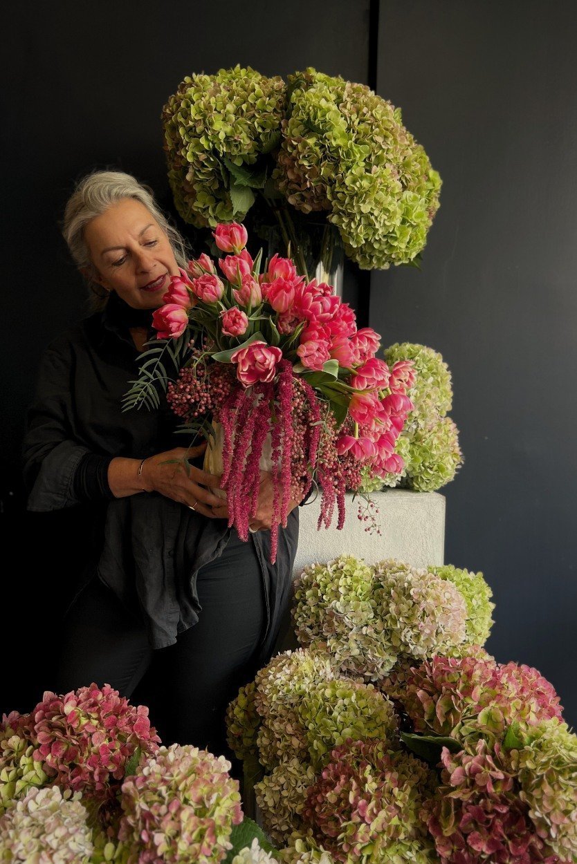 Victoria’s Choice Bouquet with fresh seasonal flowers, hand-selected by Victoria Whitelaw