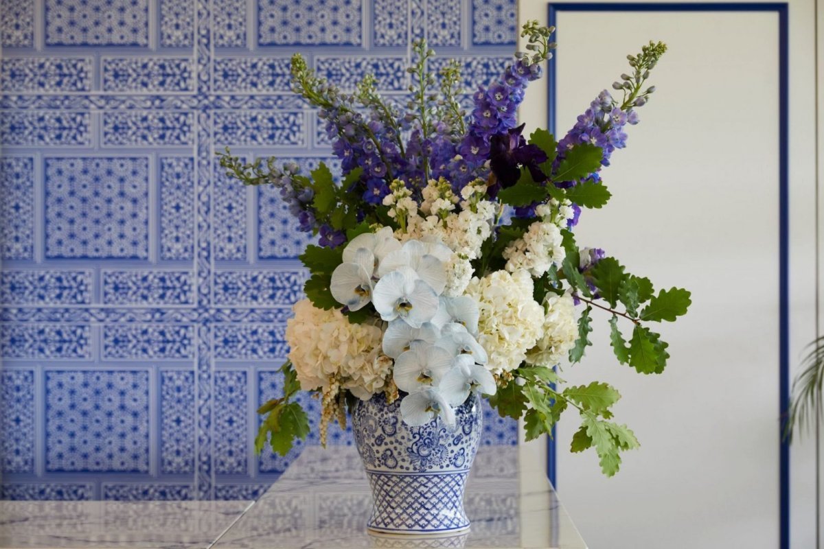 How to style delphinium