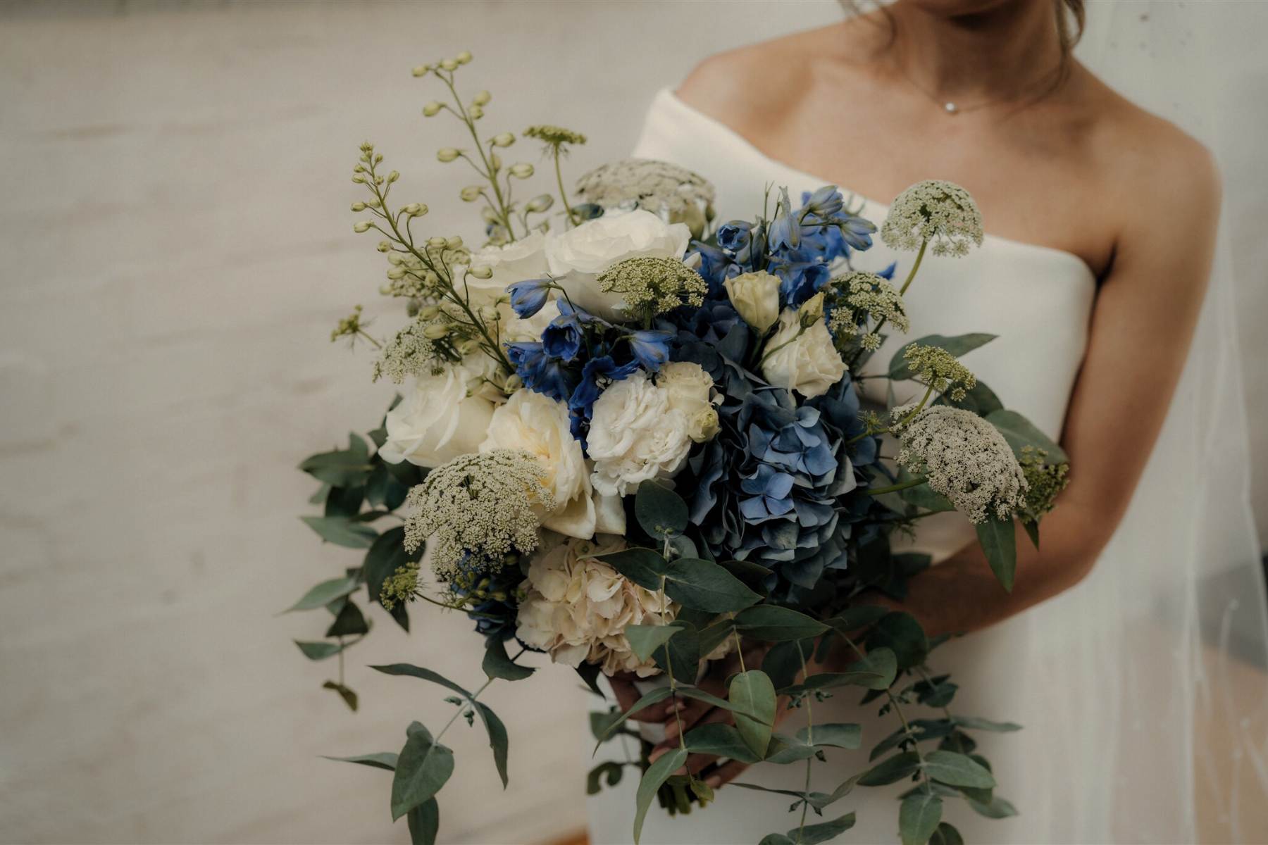 Elegant white sympathy flowers for condolence and support